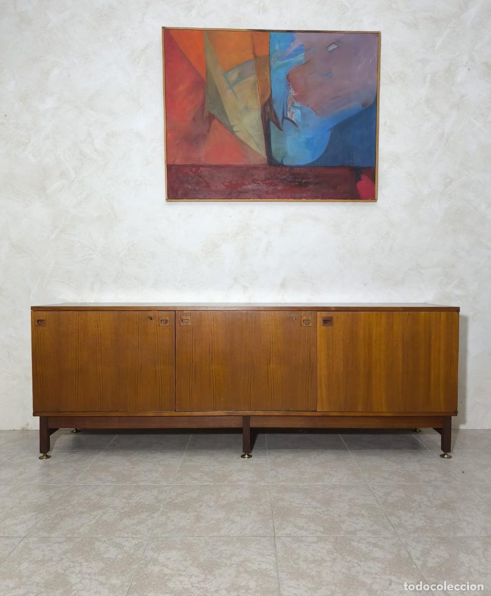 Antig&uuml;edades: APARADOR ANTIGUO DAN&Eacute;S MADERA TECA - Foto 1
