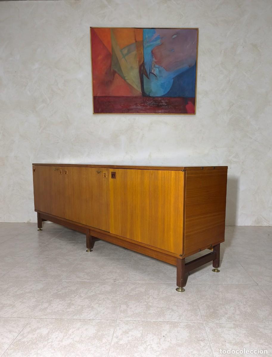 Antig&uuml;edades: APARADOR ANTIGUO DAN&Eacute;S MADERA TECA - Foto 7