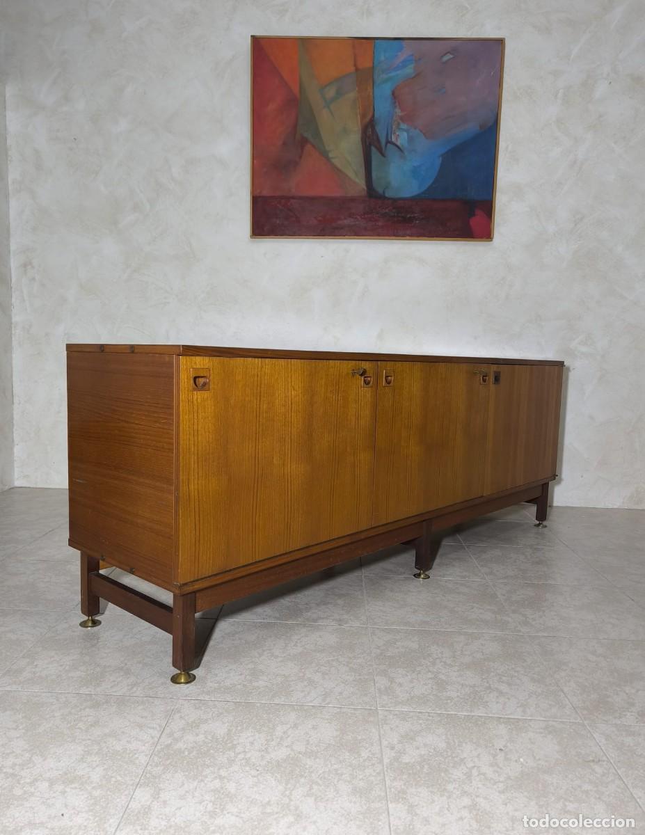 Antig&uuml;edades: APARADOR ANTIGUO DAN&Eacute;S MADERA TECA - Foto 12