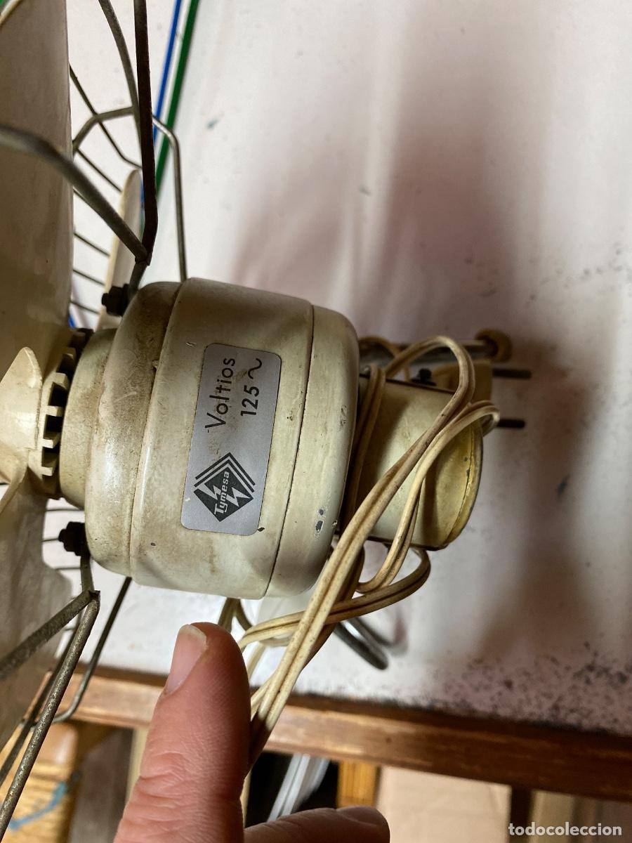 Antig&uuml;edades: Ventilador antiguo 125 voltios - Foto 3