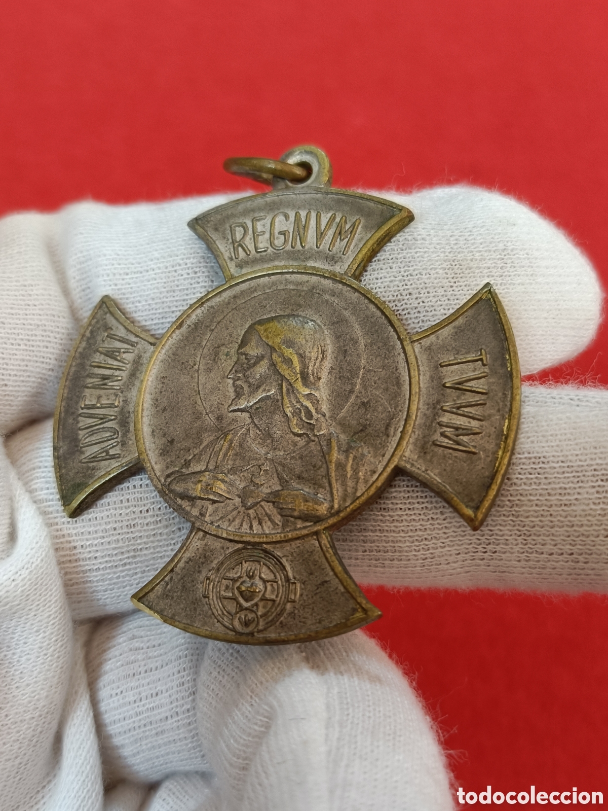 Antig&uuml;edades: ANTIGUA MEDALLA RELIGIOSA. CRUZADA EUCAR&Iacute;STICA - Foto 6
