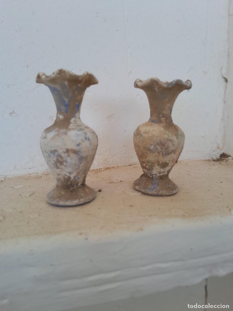 Antig&uuml;edades: Antiguos Jarrones peque&ntilde;os Dos - Foto 1