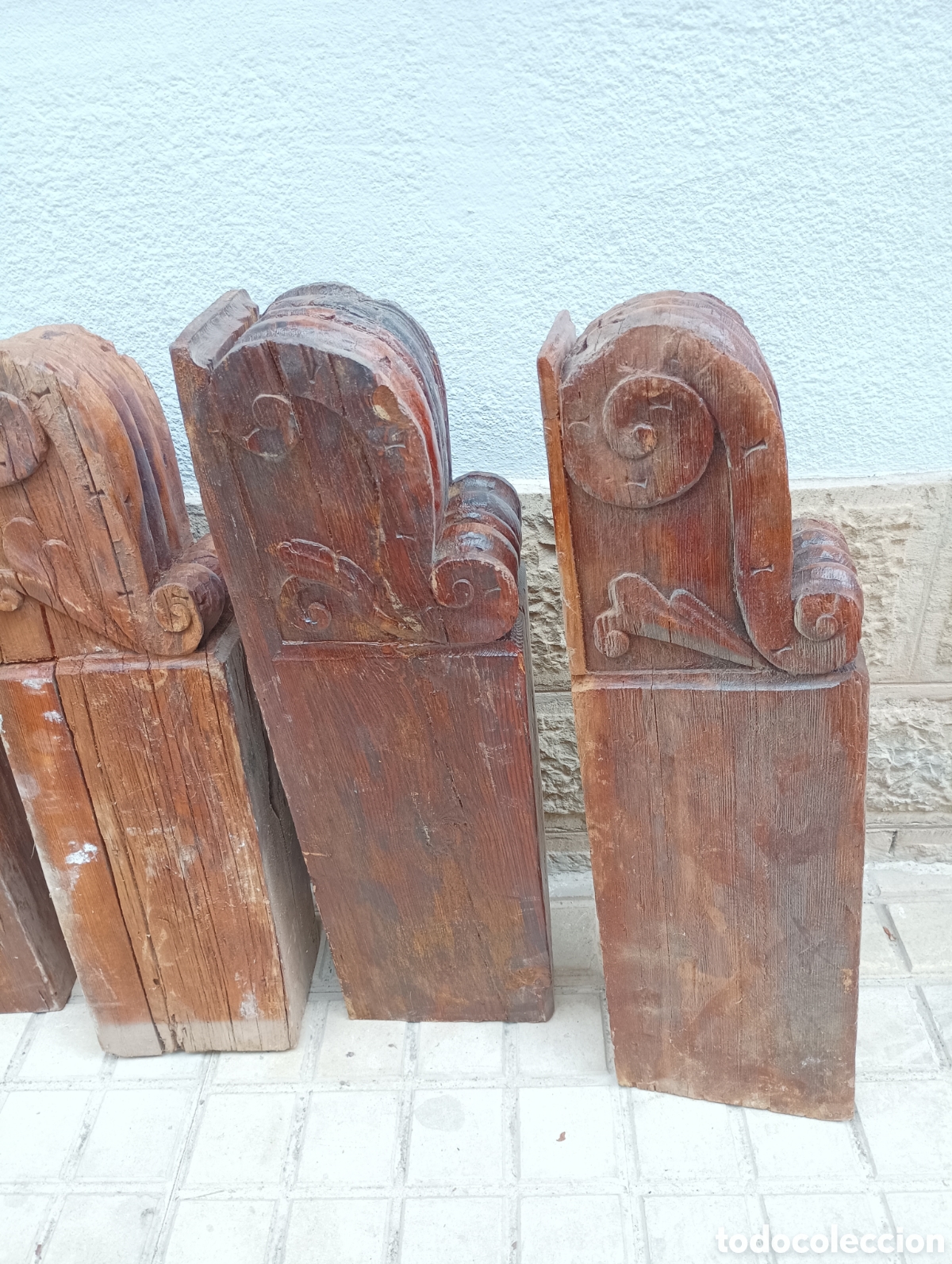 Antig&uuml;edades: M&Eacute;NSULAS ANTIGUAS DE MADERA - Foto 5