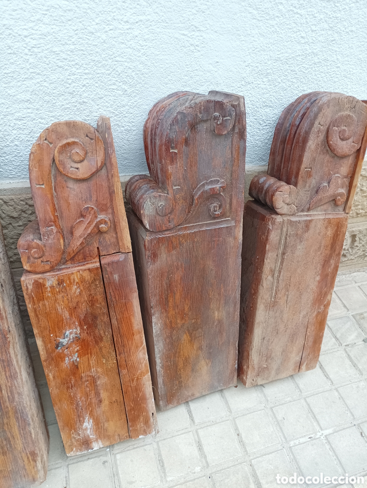 Antig&uuml;edades: M&Eacute;NSULAS ANTIGUAS DE MADERA - Foto 1