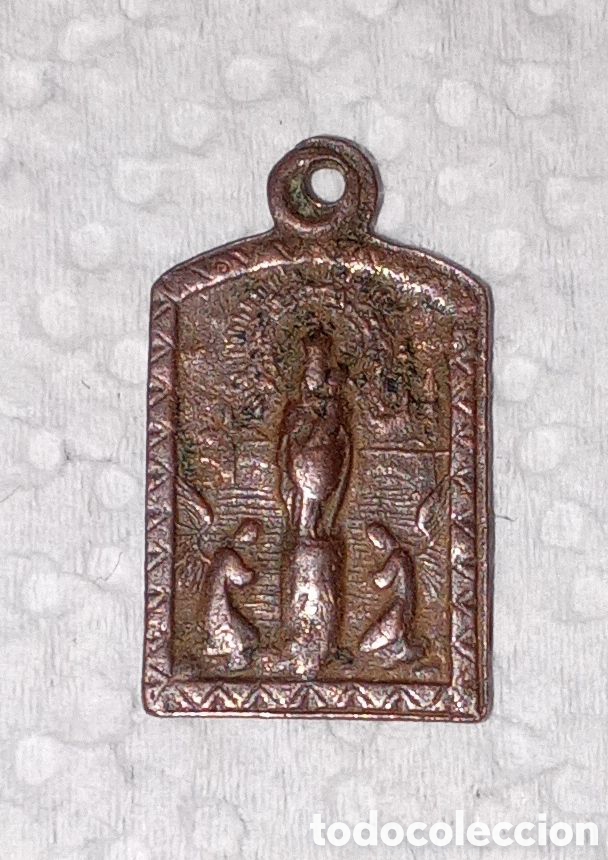 Antig&uuml;edades: MEDALLA RELIGIOSA ANTIGUA - Foto 2