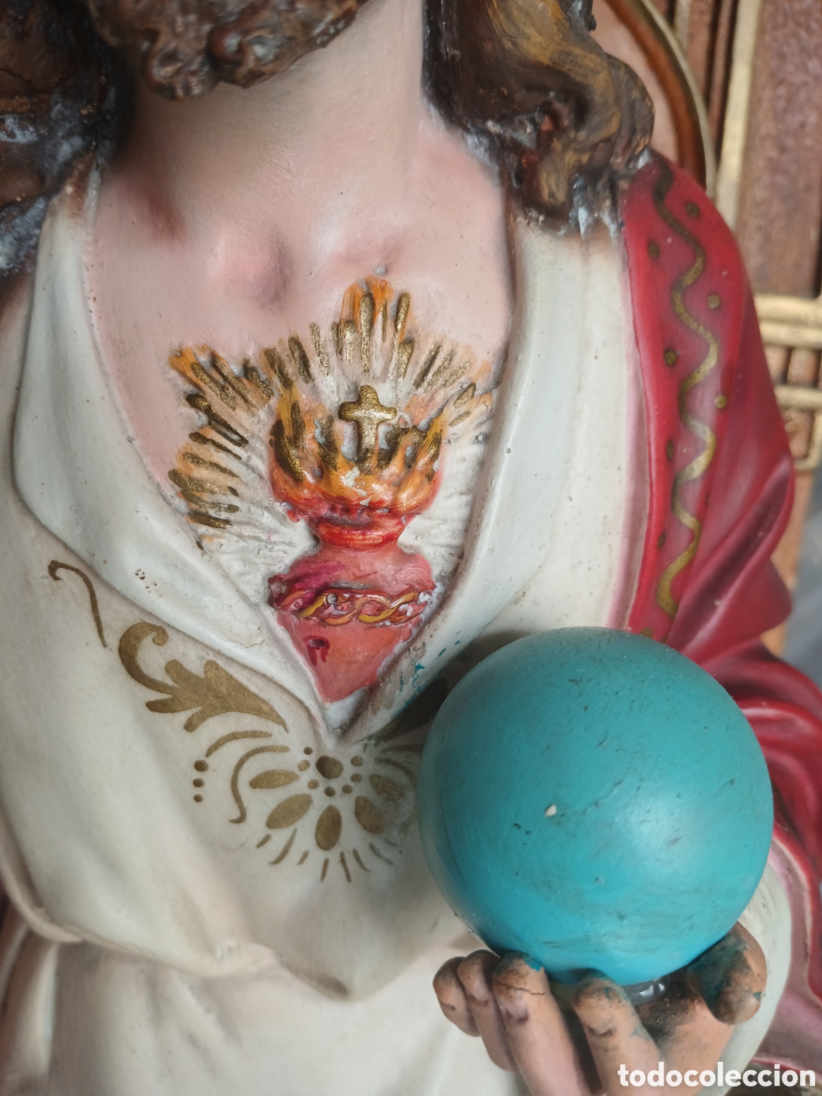 Antig&uuml;edades: Imagen de Cristo entronizado - Foto 5