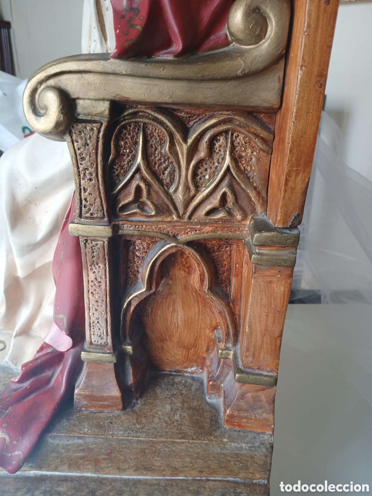 Antig&uuml;edades: Imagen de Cristo entronizado - Foto 6
