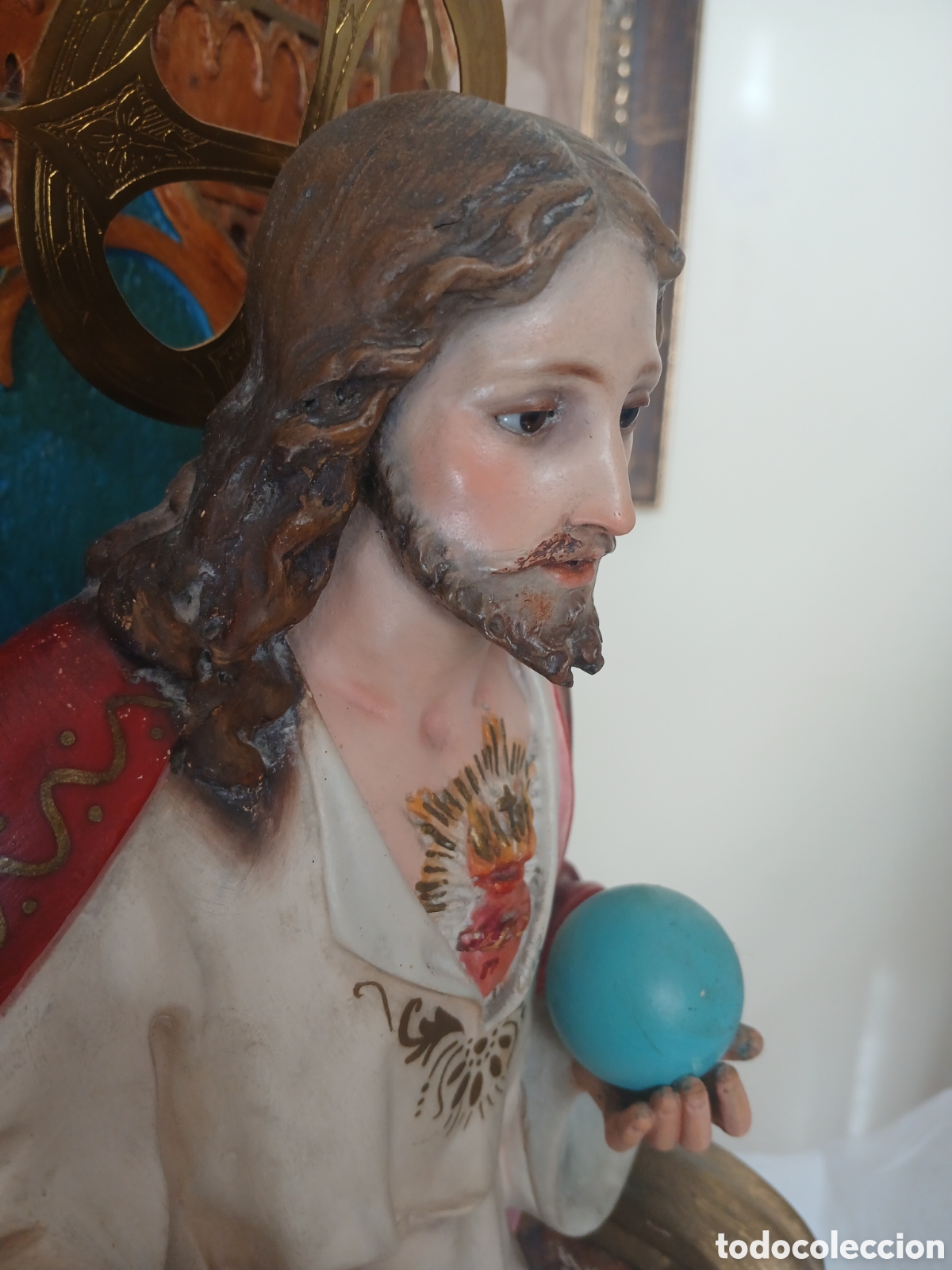 Antig&uuml;edades: Imagen de Cristo entronizado - Foto 10