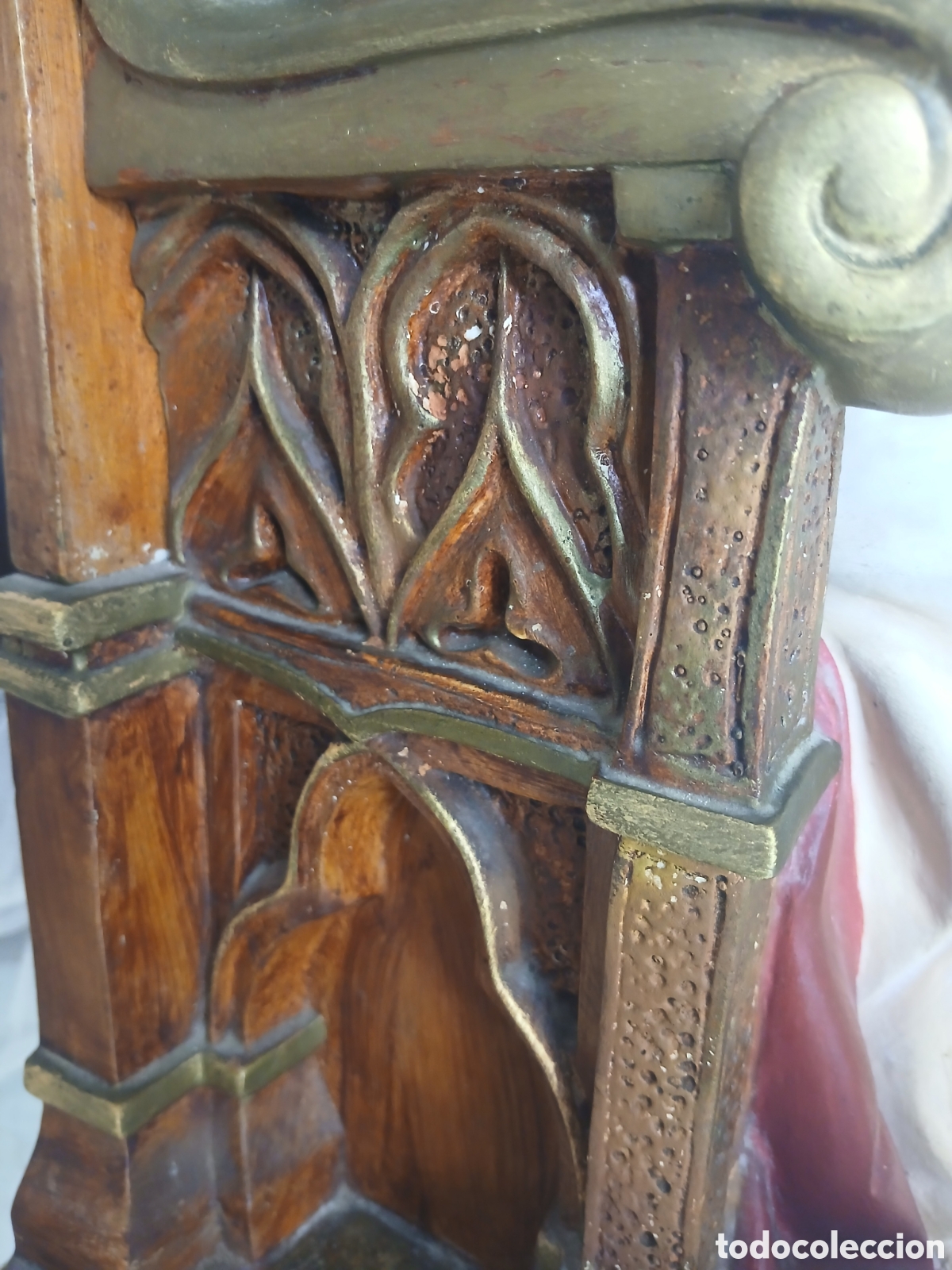 Antig&uuml;edades: Imagen de Cristo entronizado - Foto 12