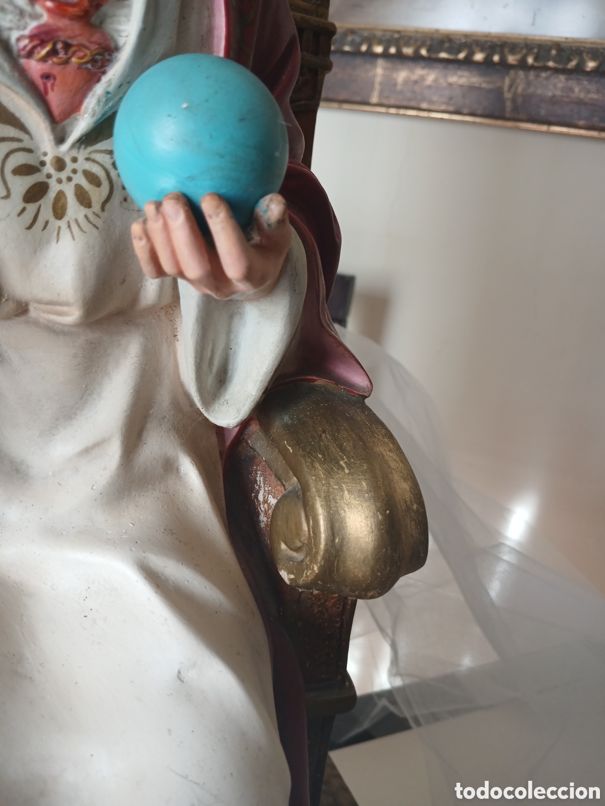 Antig&uuml;edades: Imagen de Cristo entronizado - Foto 13