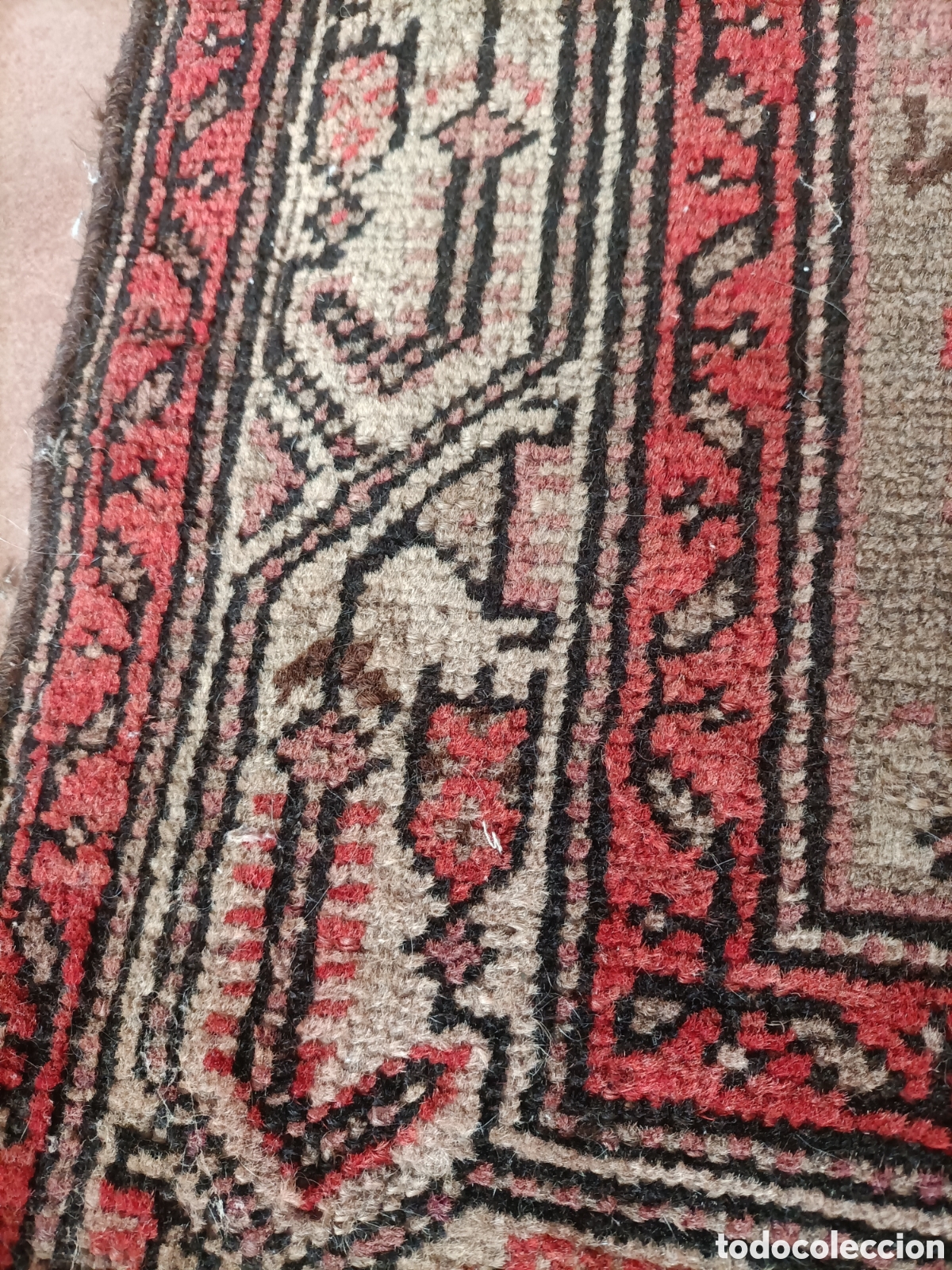 Antig&uuml;edades: Alfombra persa vintage - Foto 2