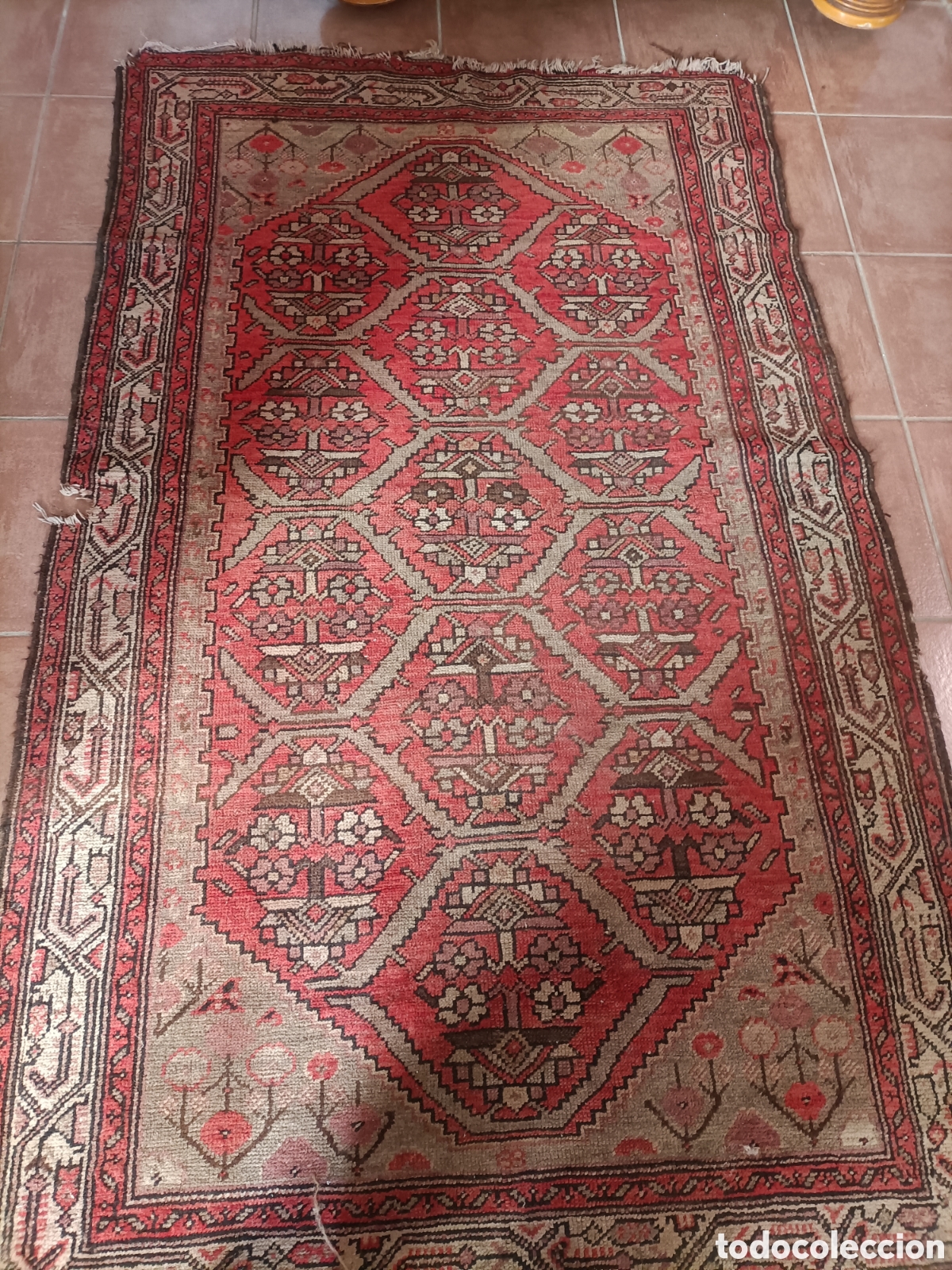 Antig&uuml;edades: Alfombra persa vintage - Foto 1