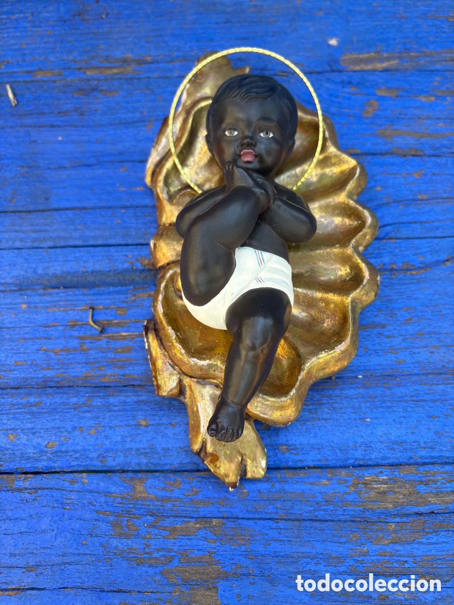 Antig&uuml;edades: CONCHA DE MADERA PAN DE ORO - Foto 3