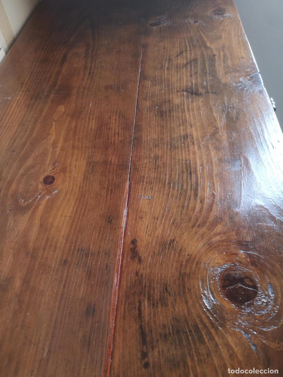Antig&uuml;edades: Ba&uacute;l de madera maciza - Foto 6