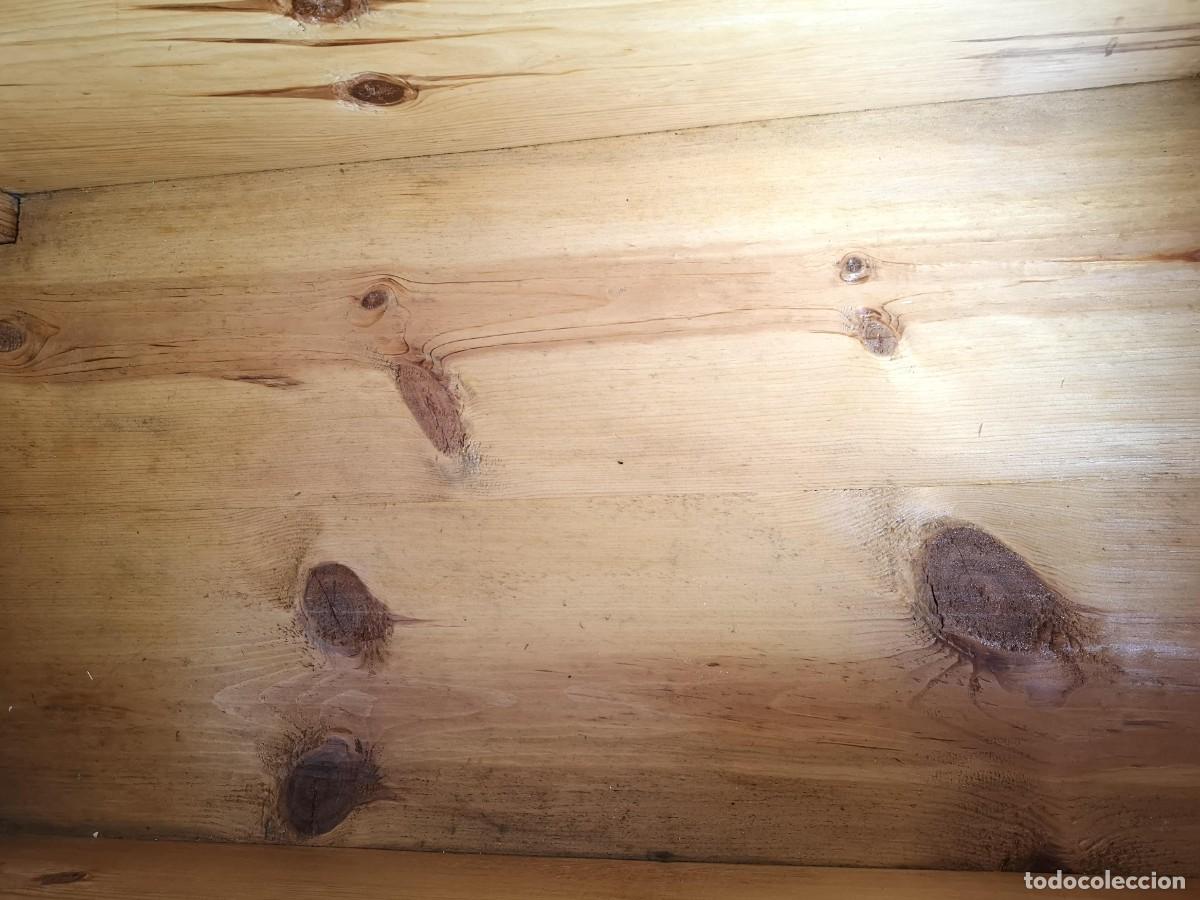 Antig&uuml;edades: Ba&uacute;l de madera maciza - Foto 8