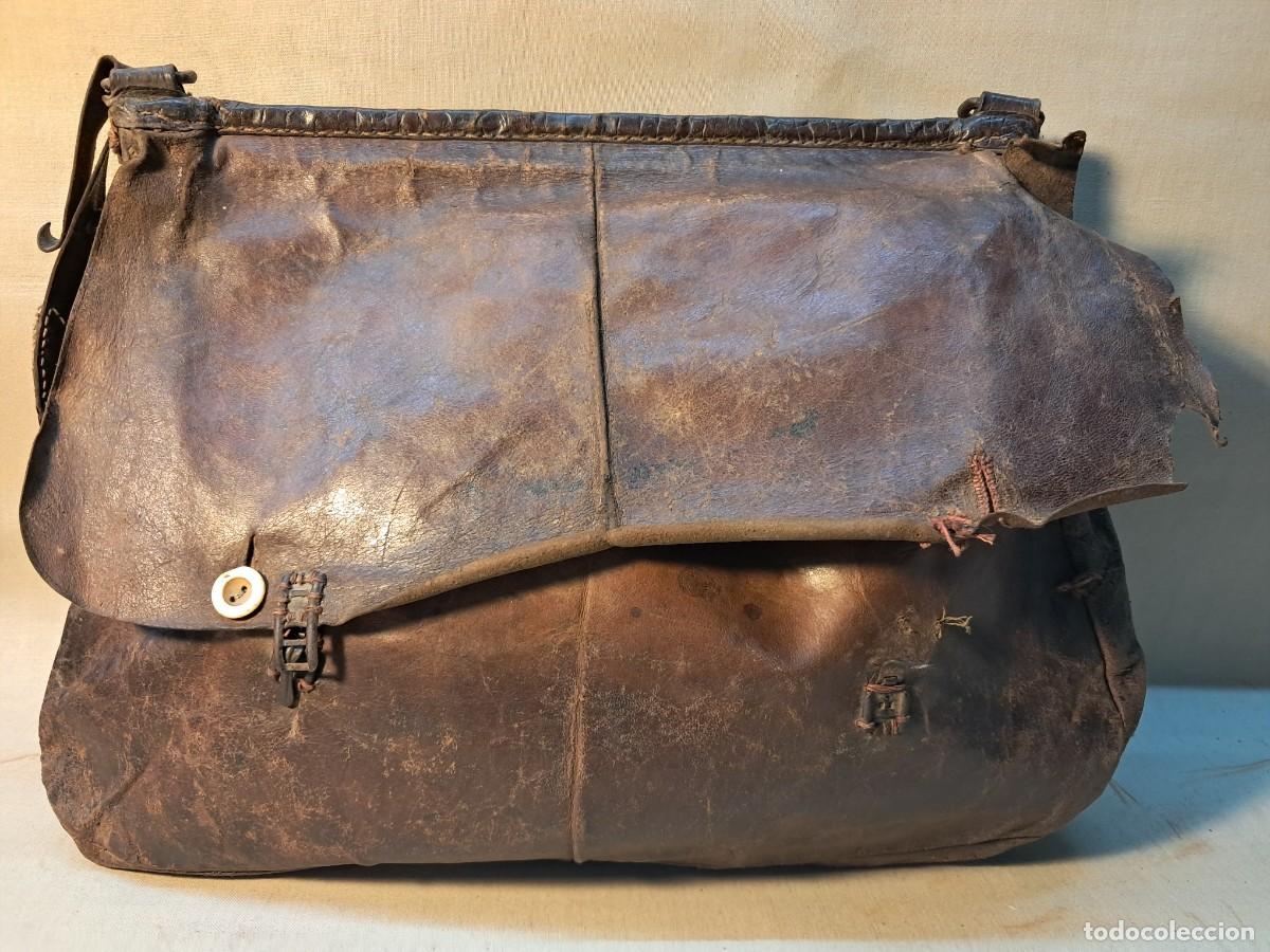 Antig&uuml;edades: ZURRON DE CAZA ANTIGUO - Foto 1