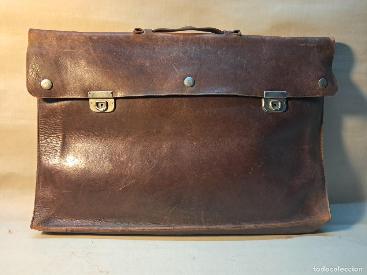Antig&uuml;edades: CARTERA GRANDE PORTADOCUMENTOS - Foto 1