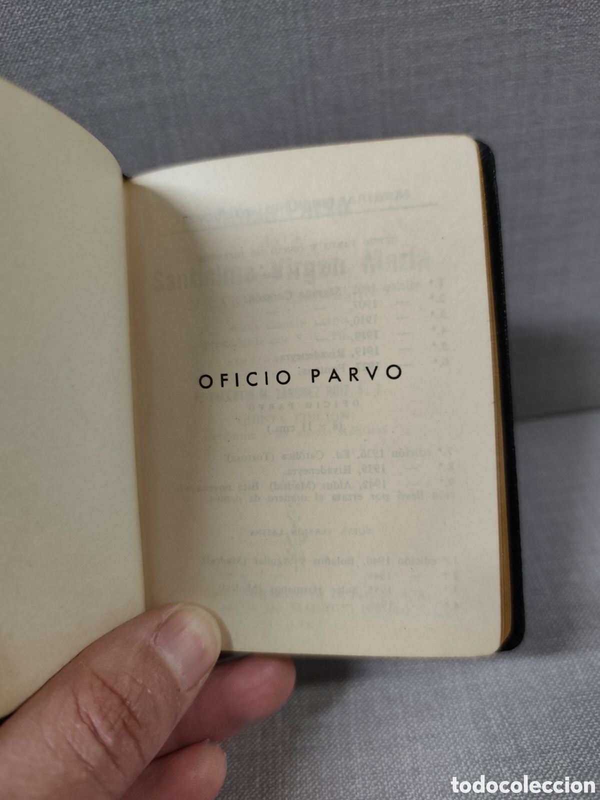 Antig&uuml;edades: Oficio parvo de nuestra se&ntilde;ora - Foto 4