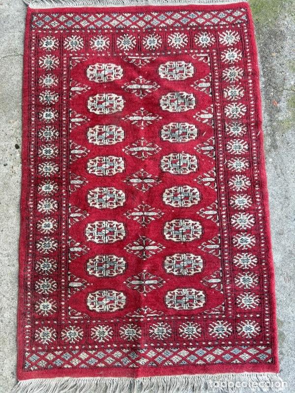 Antig&uuml;edades: Peque&ntilde;a Alfombra Pakistan&iacute; - Foto 4