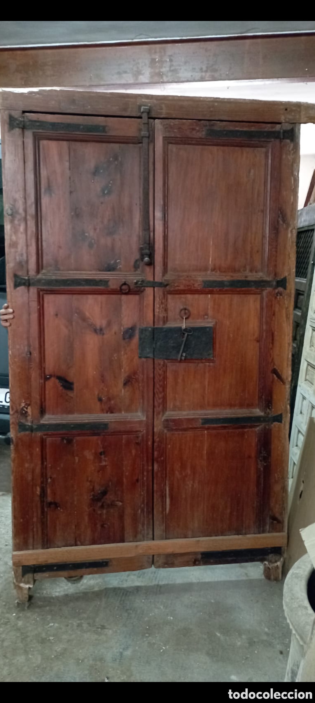 Antig&uuml;edades: PUERTA ANTIGUA DE MADERA - Foto 2
