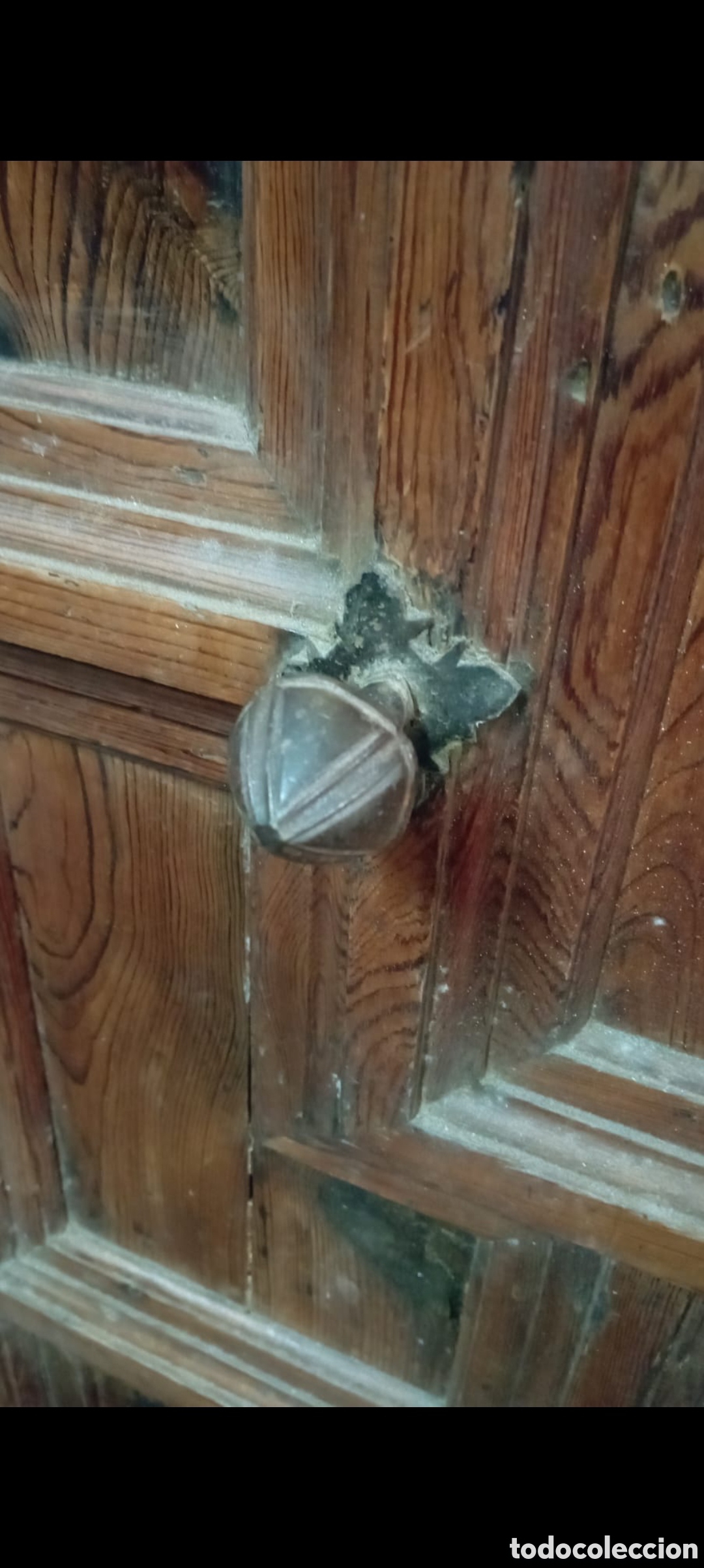 Antig&uuml;edades: PUERTA ANTIGUA DE MADERA - Foto 3