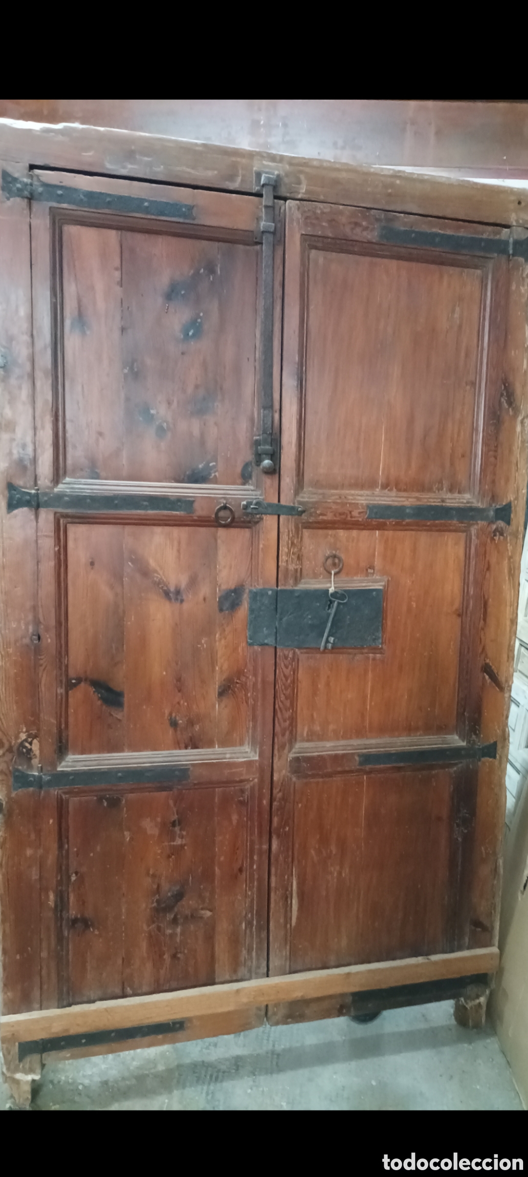 Antig&uuml;edades: PUERTA ANTIGUA DE MADERA - Foto 4