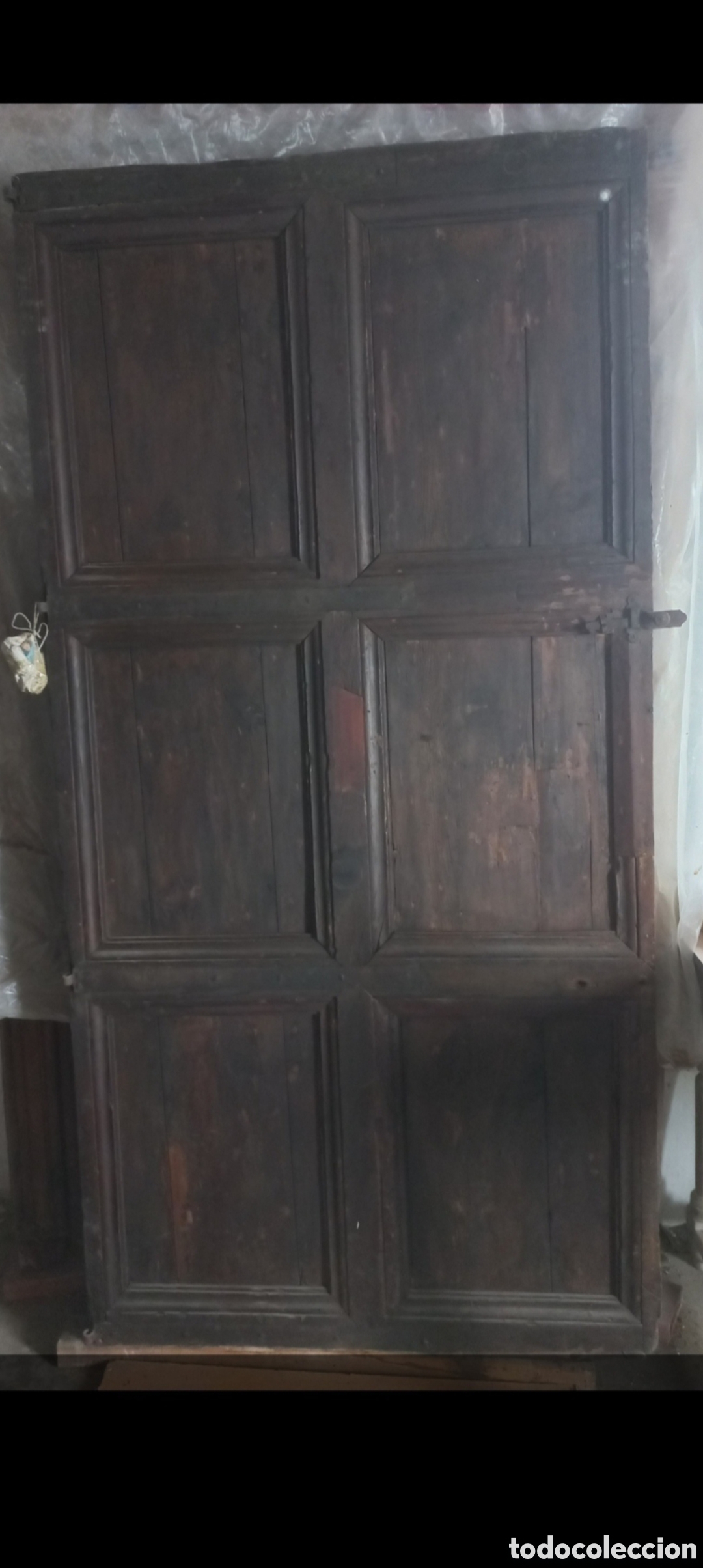 Antig&uuml;edades: PUERTA ANTIGUA DE MADERA - Foto 4