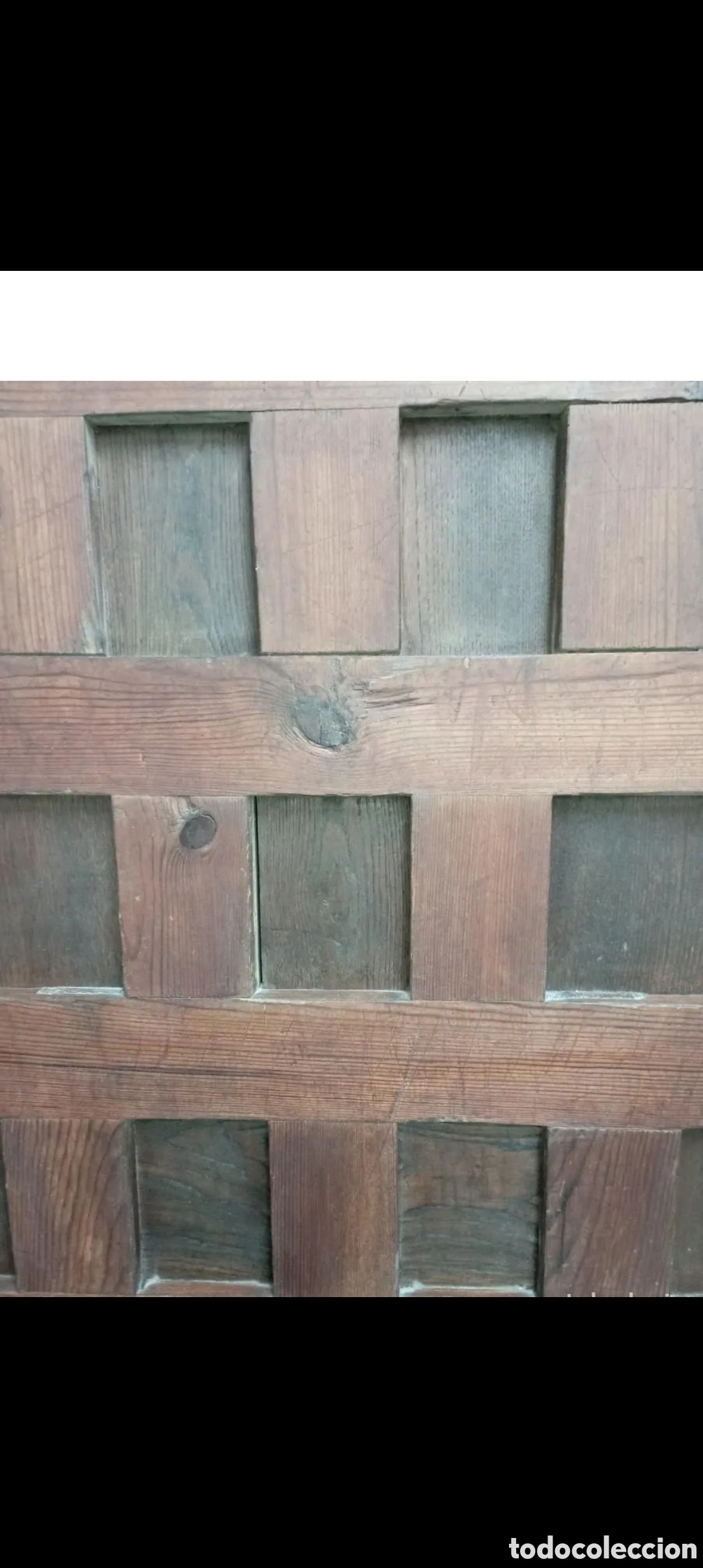 Antig&uuml;edades: PUERTA ANTIGUA DE MADERA - Foto 2