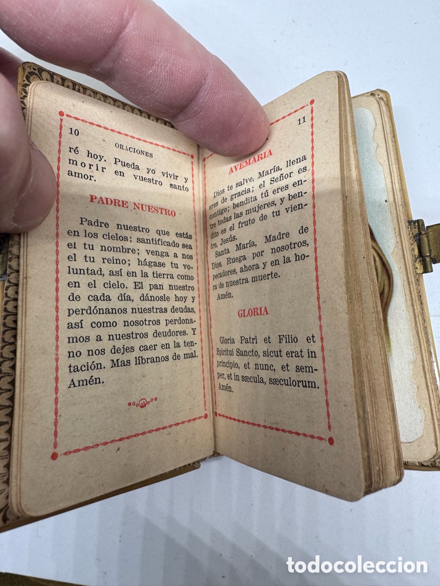 Antig&uuml;edades: LIBRO DEVOCIONARIO PRIMERA COMUNI&Oacute;N 1926 N&Aacute;CAR - Foto 5