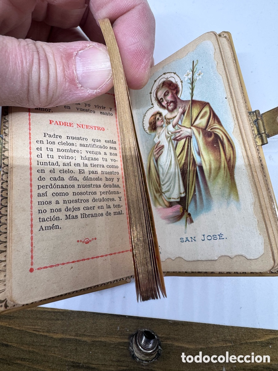 Antig&uuml;edades: LIBRO DEVOCIONARIO PRIMERA COMUNI&Oacute;N 1926 N&Aacute;CAR - Foto 6