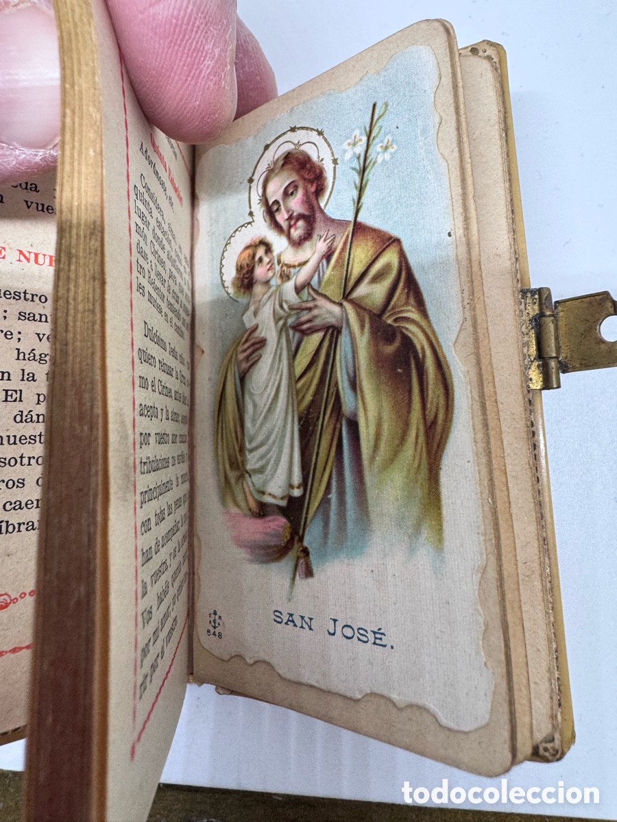 Antig&uuml;edades: LIBRO DEVOCIONARIO PRIMERA COMUNI&Oacute;N 1926 N&Aacute;CAR - Foto 7