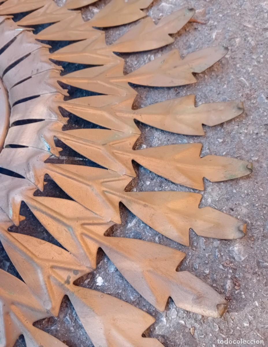 Antig&uuml;edades: Espejo sol antiguo 50cm - Foto 3