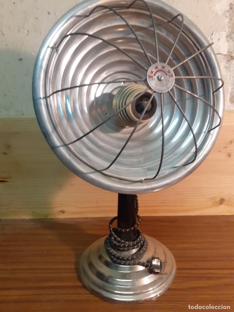 Antig&uuml;edades: Lampara de calor calefactor Roca - Foto 1