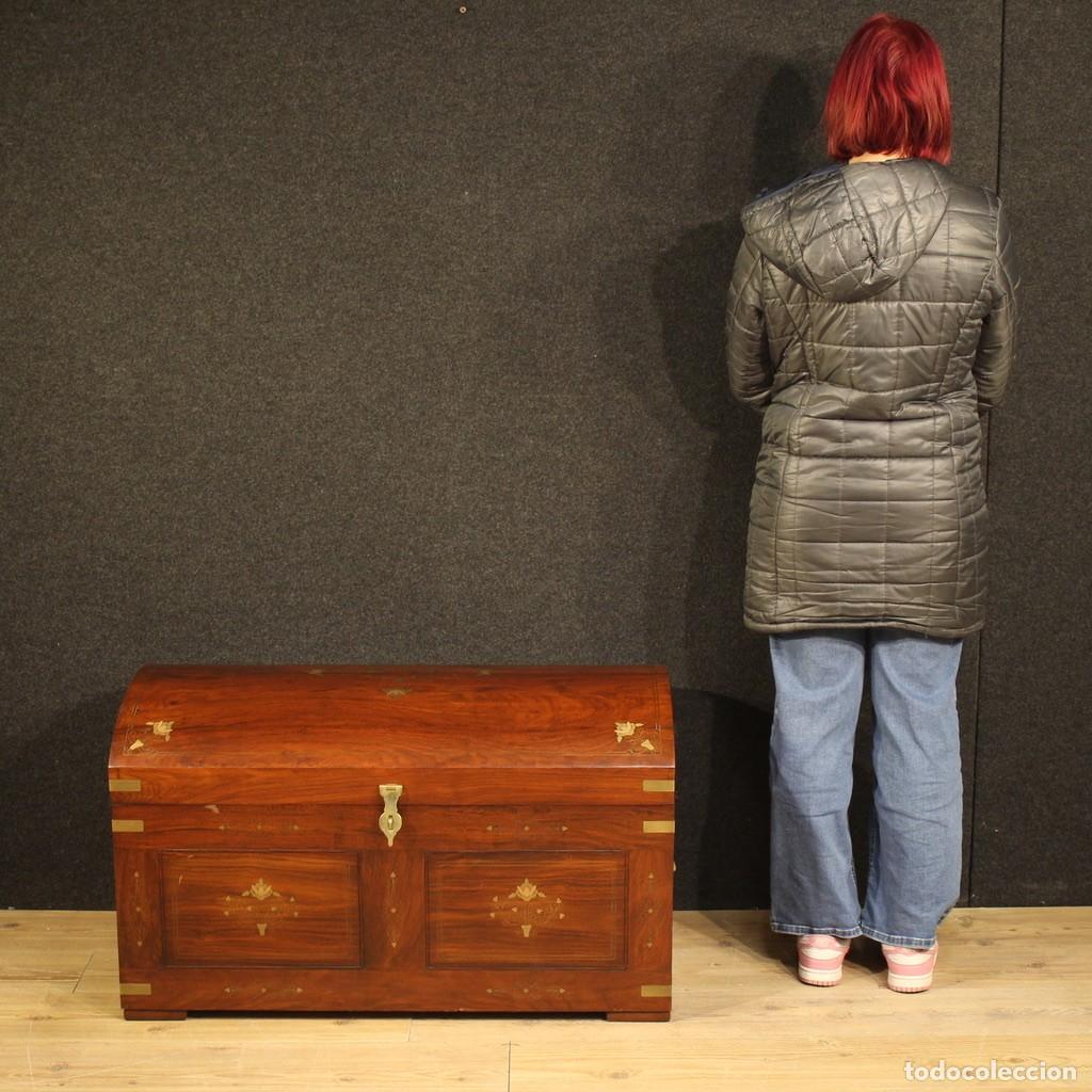 Antig&uuml;edades: Ba&uacute;l franc&eacute;s del siglo XX - Foto 6
