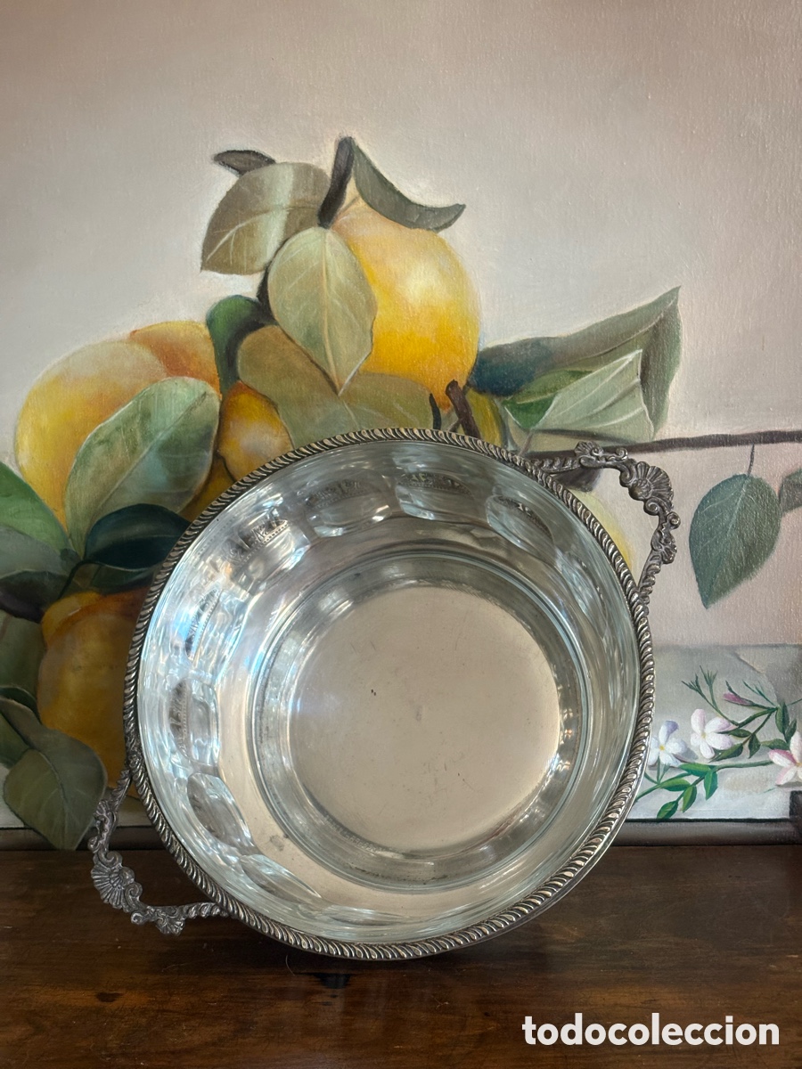 Antig&uuml;edades: FRUTERO DE ALPACA VINTAGE. - Foto 7