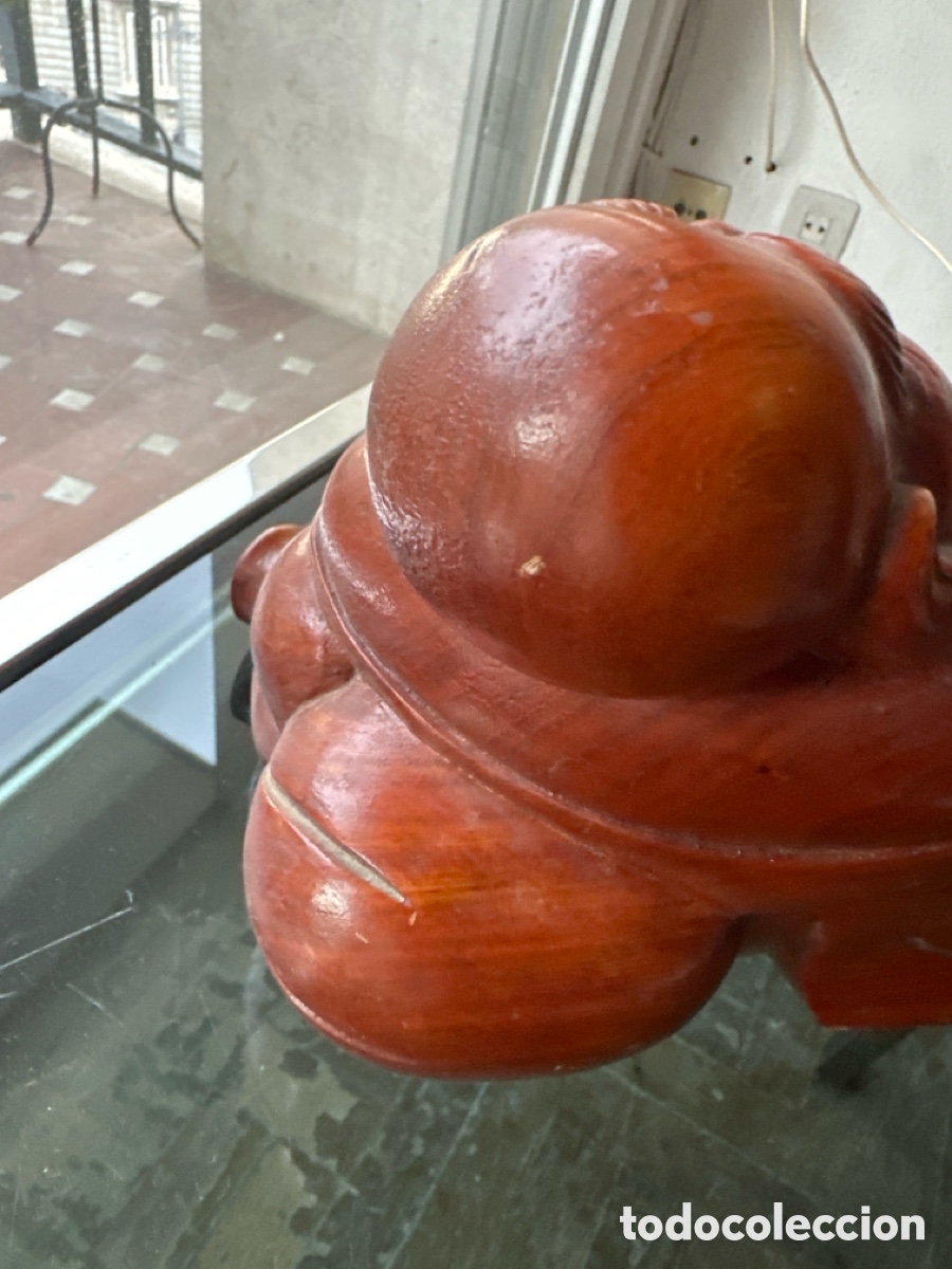 Antig&uuml;edades: Buddha en madera de Teka - Foto 5