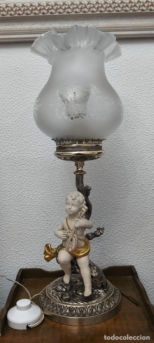 Antig&uuml;edades: Angelito de l&aacute;mpara_________________ - Foto 1