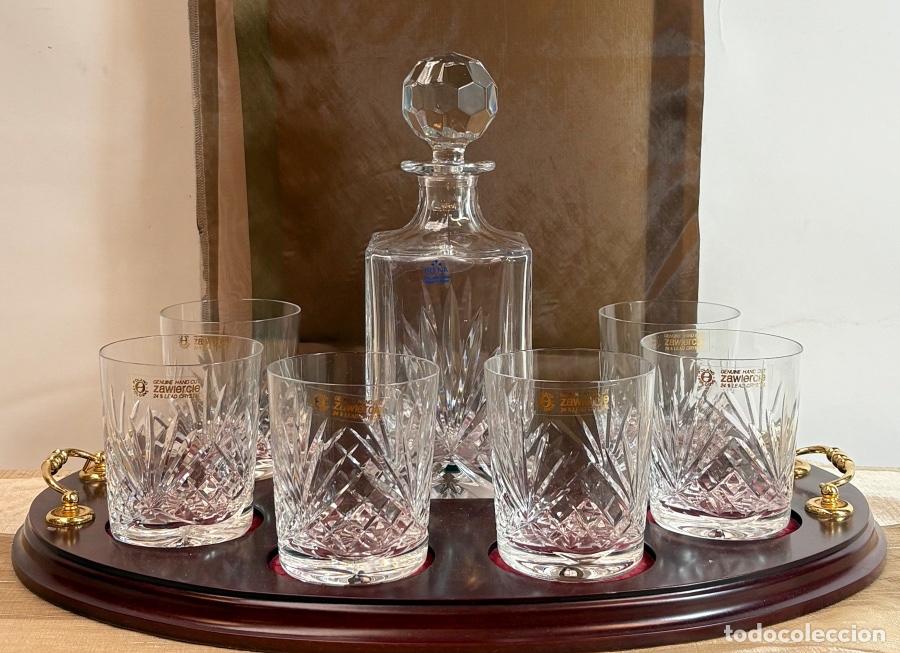 Antig&uuml;edades: Set de Whisky con Bandeja - Foto 2