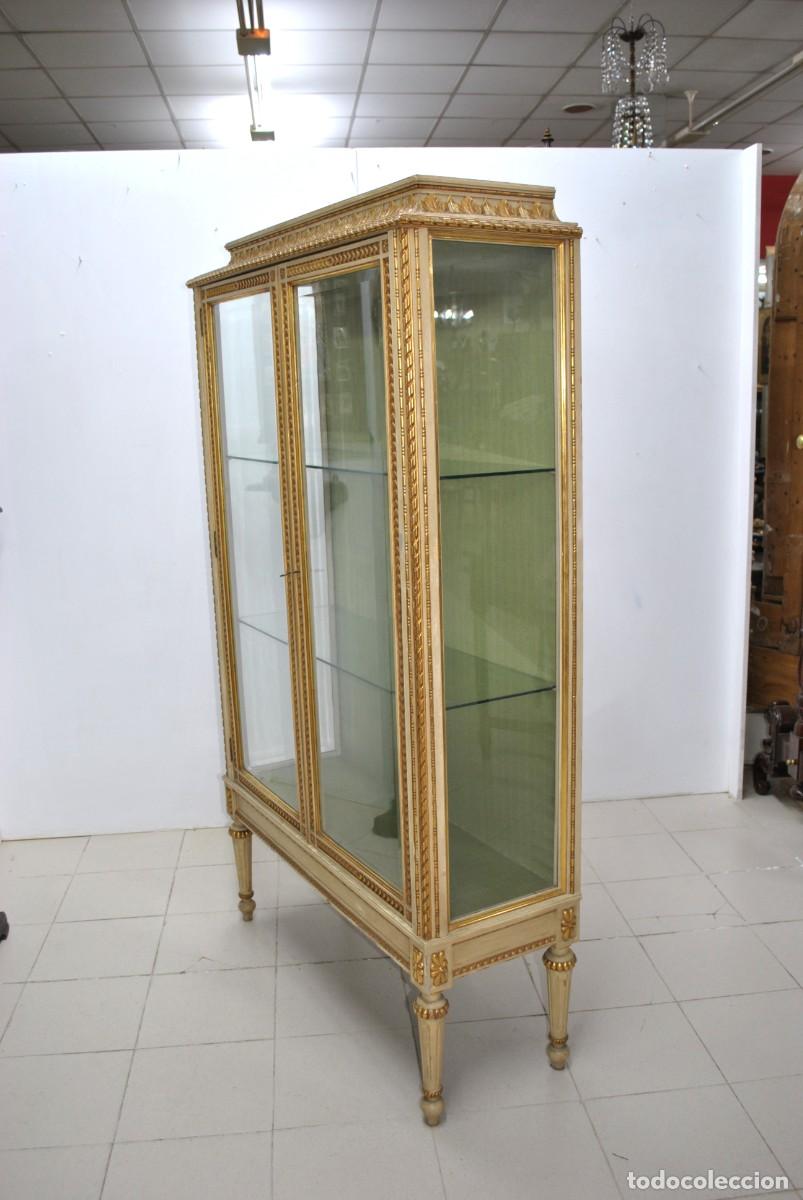 Antig&uuml;edades: VITRINA ANTIGUA LUIS XVI - Foto 9