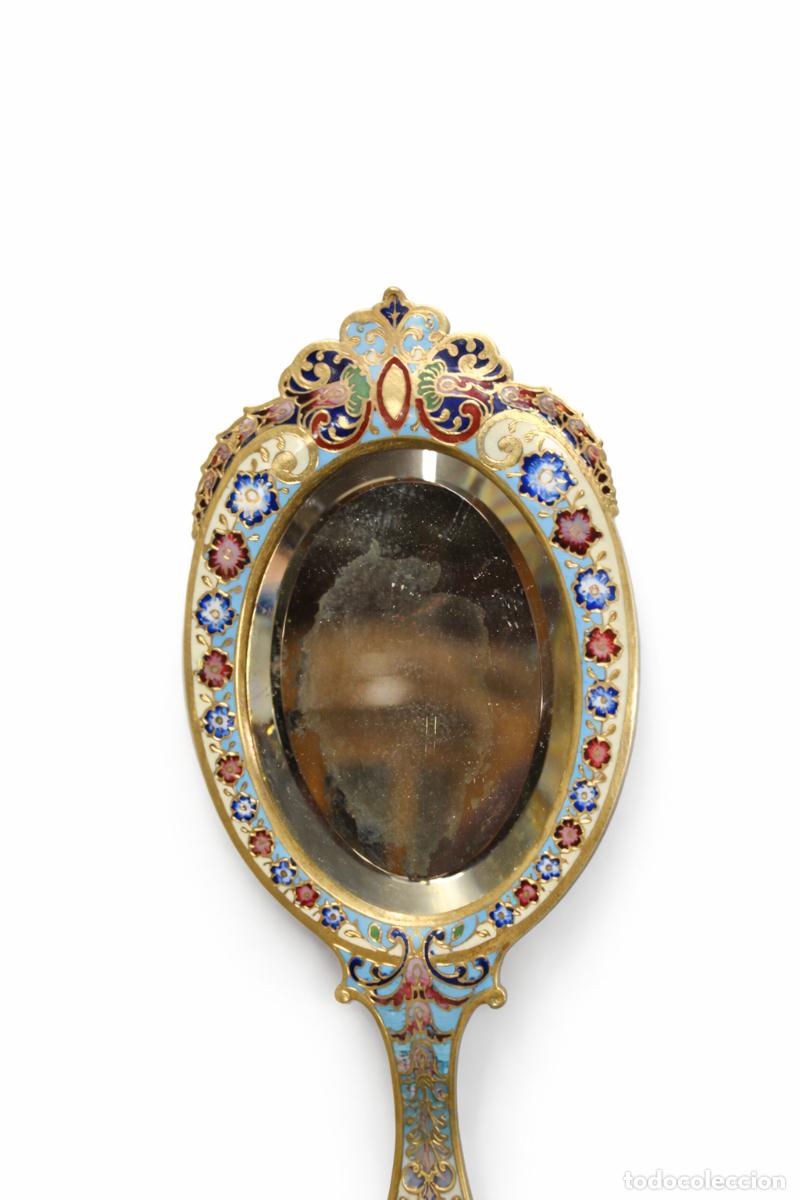 Antig&uuml;edades: ESPEJO TOCADOR CLOISONN&Eacute; - Foto 2