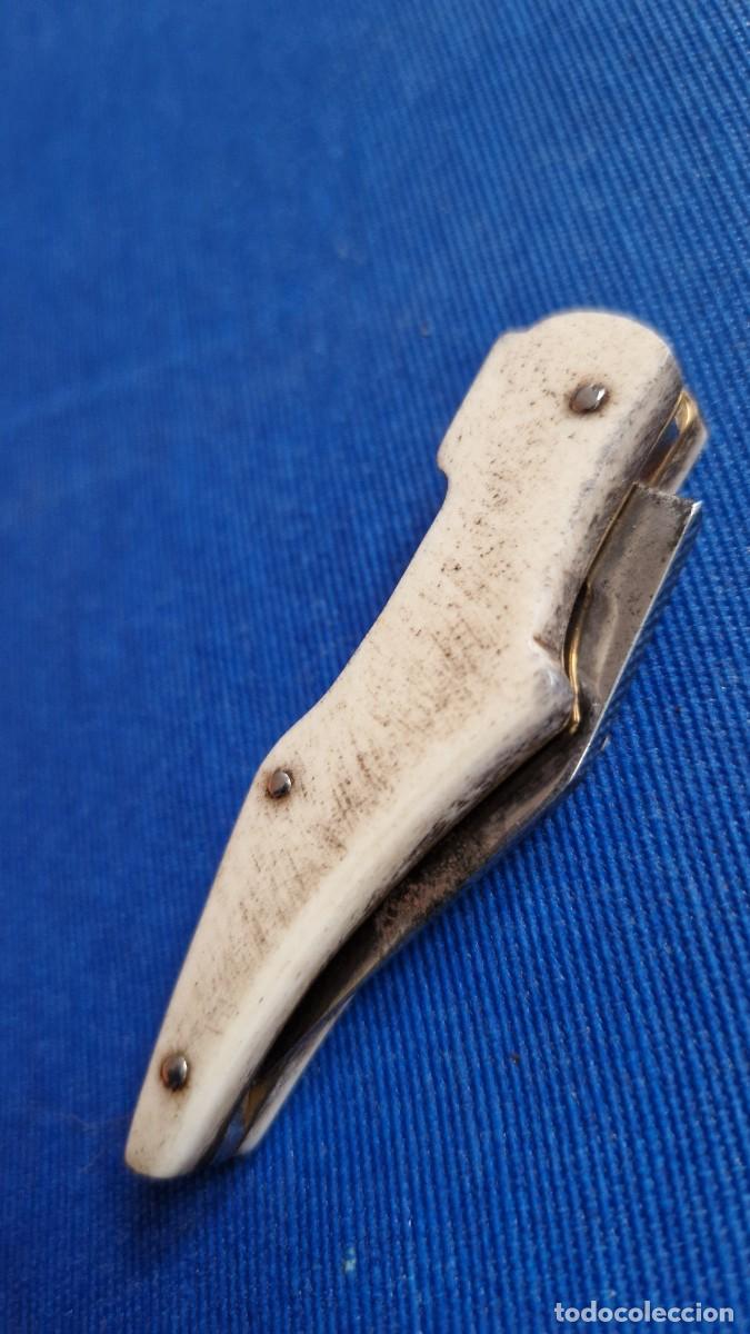 Antiquit&auml;ten: Navaja antigua francesa figurativa con forma de zapato