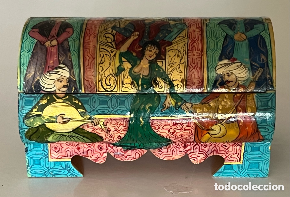 Antiques: Joyero Persa Qajar dinastia XIX سلسله قاجاریه