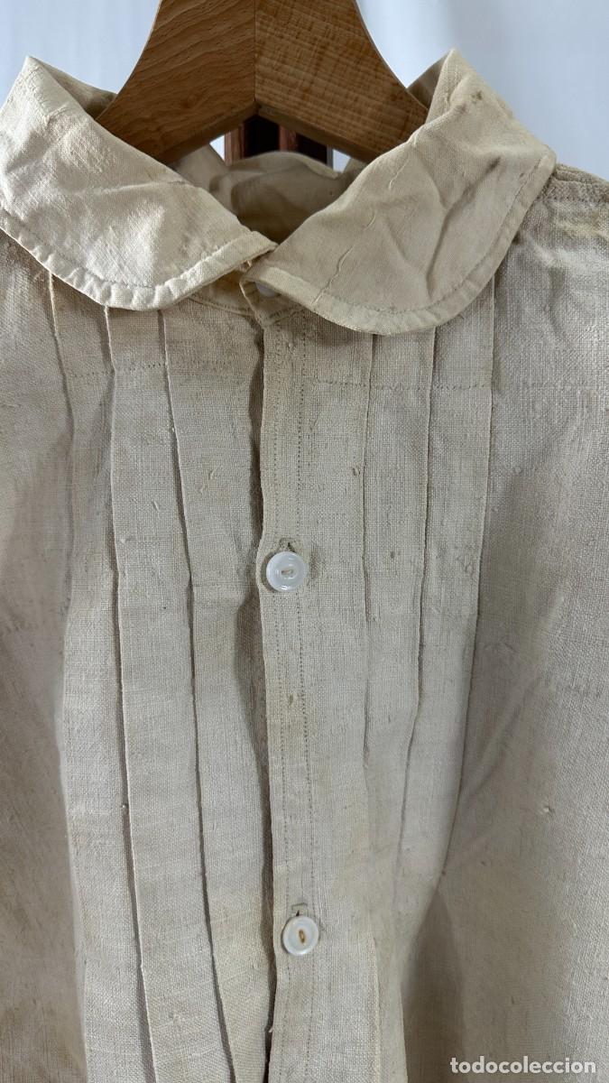 Antig&uuml;edades: Antigua camisa de c&aacute;&ntilde;amo - Foto 2