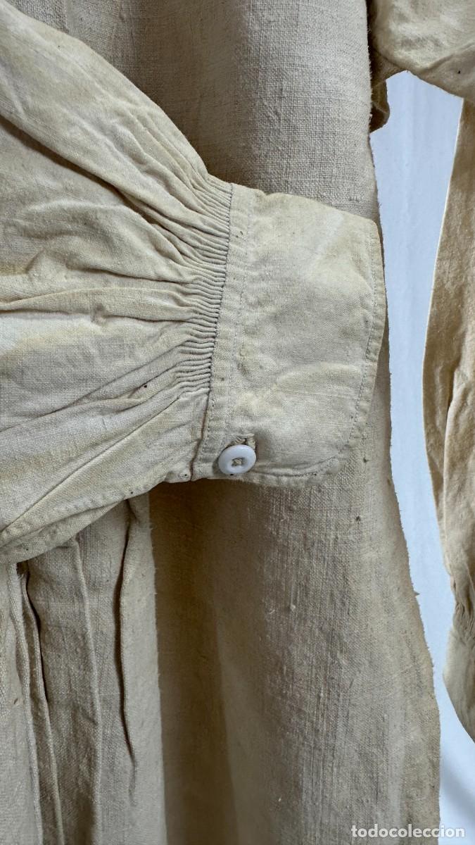 Antig&uuml;edades: Antigua camisa de c&aacute;&ntilde;amo - Foto 5