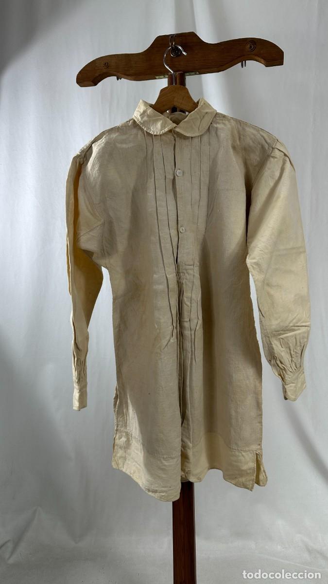 Antig&uuml;edades: Antigua camisa de c&aacute;&ntilde;amo - Foto 8