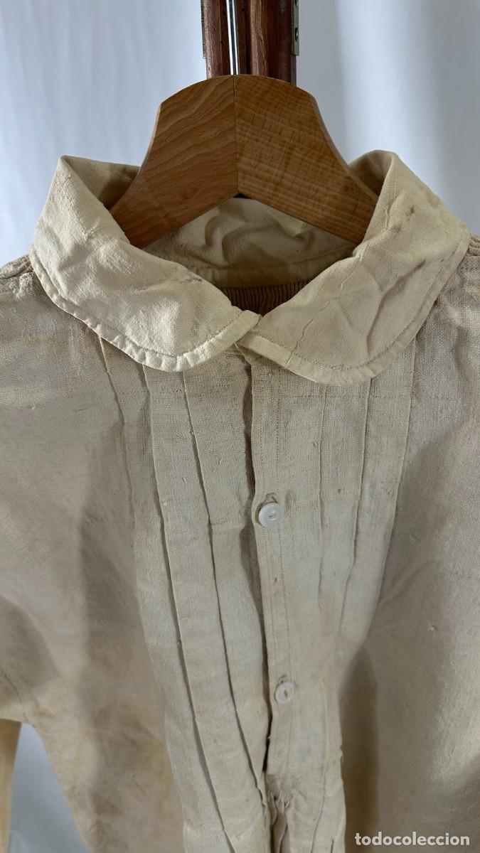 Antig&uuml;edades: Antigua camisa de c&aacute;&ntilde;amo - Foto 9