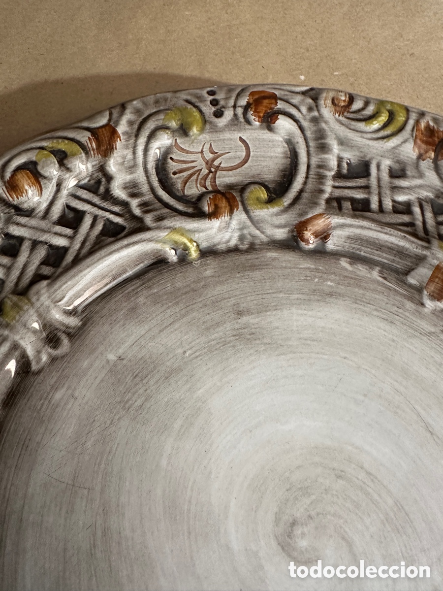 Antig&uuml;edades: Aguamanil con plato Capodimonte - Foto 7
