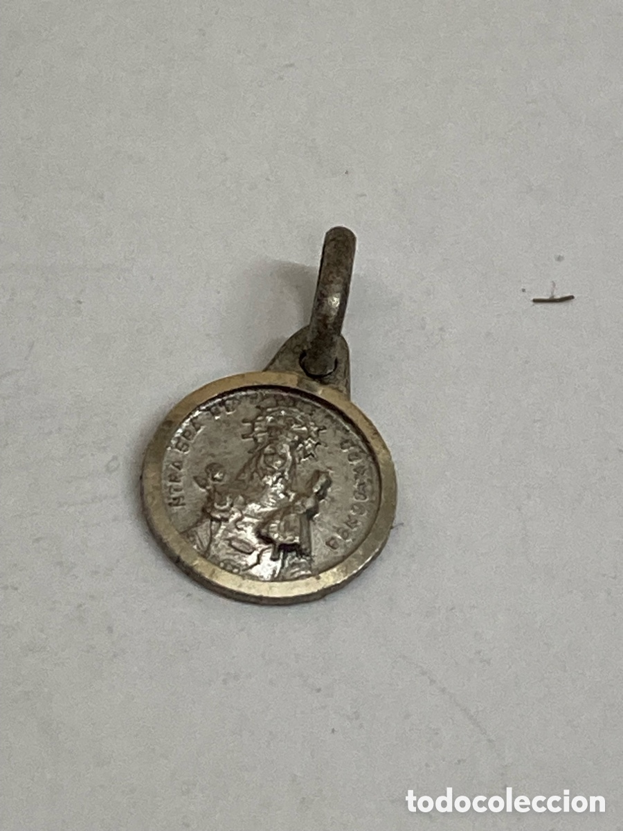 Antig&uuml;edades: Medalla de plata religiosa C554 - Foto 1