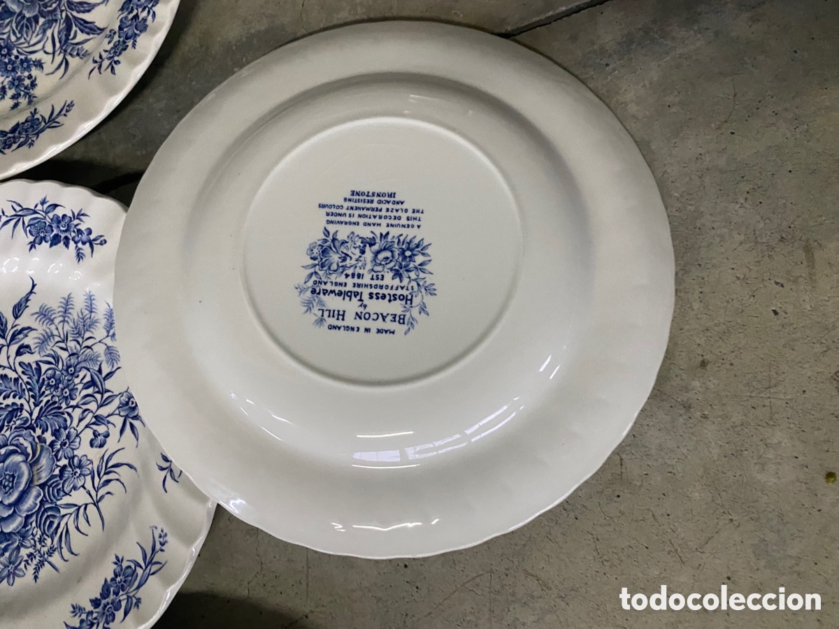 Antig&uuml;edades: Esta vajilla de loza (ironstone - Foto 4