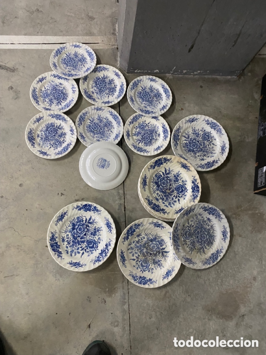 Antig&uuml;edades: Esta vajilla de loza (ironstone - Foto 1